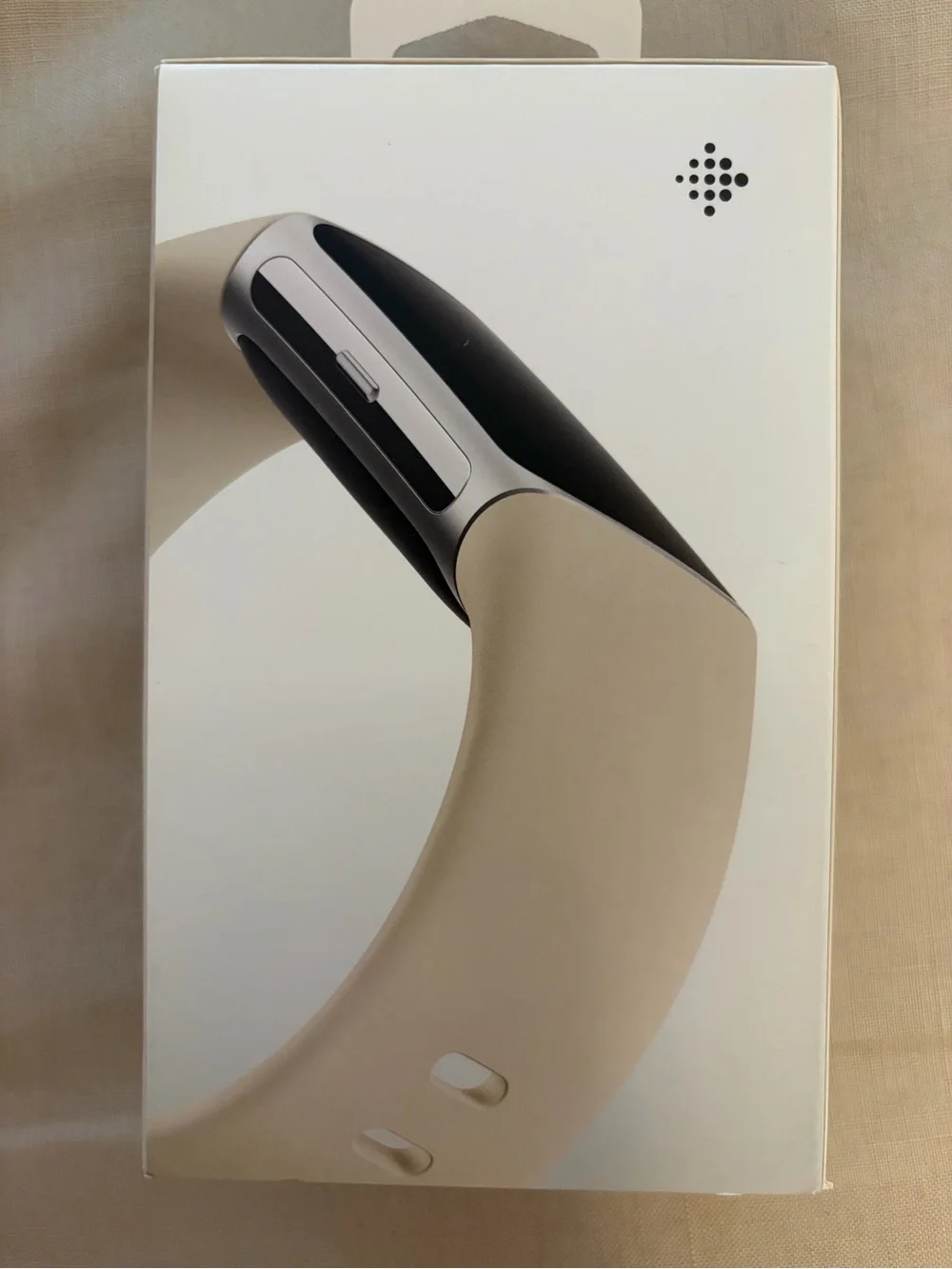 NWT Fitbit Charge 6 Fitness Tracker Silver Case Porcelain Band Unopened